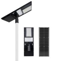 100w 120w 150w AIO Solar Street Light Lumière solaire intelligente de la rue Lumière auto-nettoyage