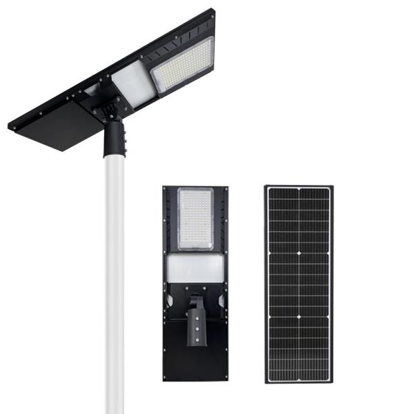100w 120w 150w AIO Solar Street Light Solar Smart Street Light Self Cleaning