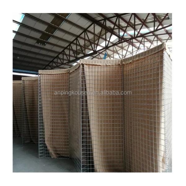 Galvanized Wire Protection Barrier Bastion Welded Wire Mesh Safety Defensive Barriers