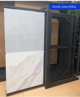 Mosaics Tile Display Stand Slab Sliding Out Granite Sample Display Rack Single Double Sides
