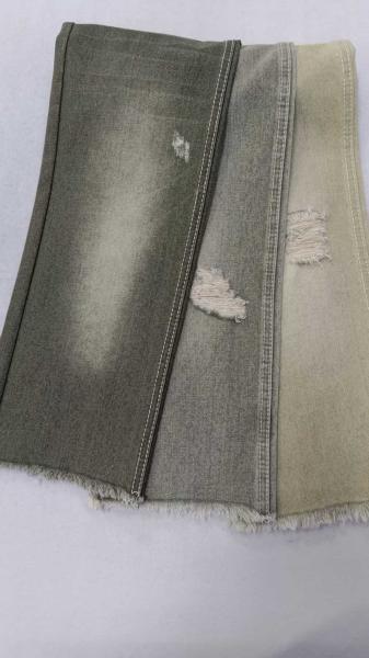11.3oz No elastic APPLE GREEN 10x7 Right Twill Denim fabric  JSD3022G