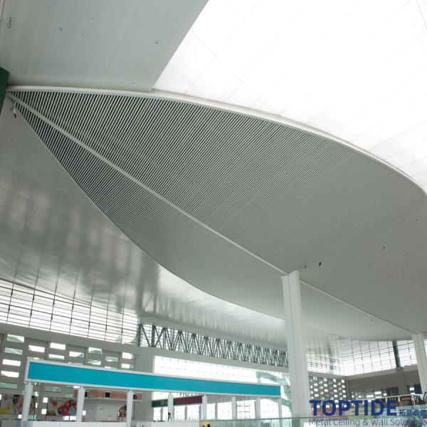 Customized Anti Rust RAL7046 Decorative Ceiling Board Sound Absorbing