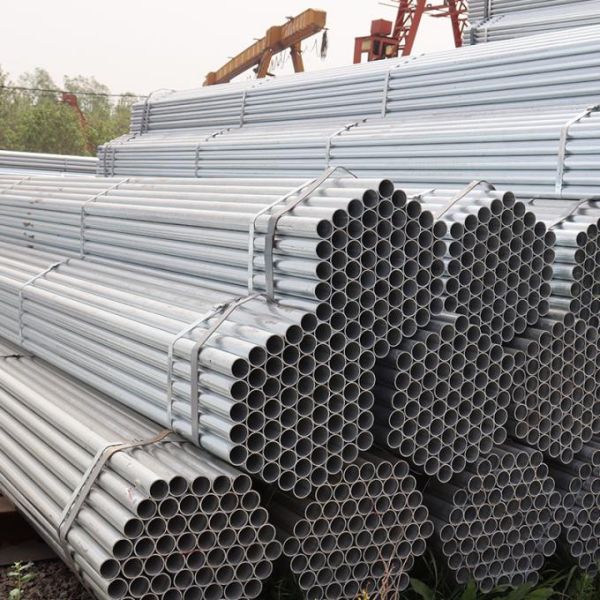 DX51D Z275g Galvanized Steel Pipe Hot Dipped Round Tube Pipe 4 Inch Thick