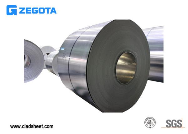 0.02mm Thickness Ultra Thin Nickel Clad Aluminum Sheet , Nickel Coated Aluminum Sheet