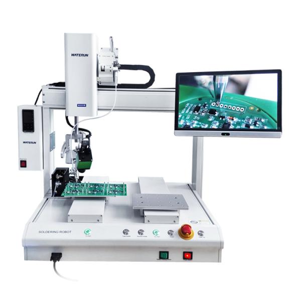110V 220V Automated Soldering Equipment , Multipurpose Robotic Soldering System