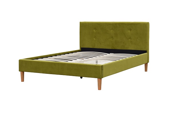 Подгонянные дети обили кровать ткани с Tufted кнопками