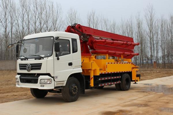 25m Dongfeng Heavy Duty Concrete Pump Truck for Aerial Transport Concrete for Sale