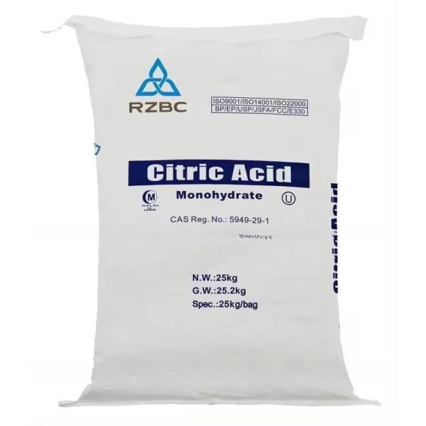 Shelf Life 12 Months Citric Acid Monohydrate/Anhydrous for Food and Beverage Industry