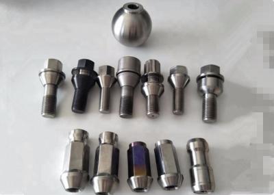 GR2 GR5 Titanium Racing Lug Nuts Wheel Bolt Sleeve Nut For Bike / Industry