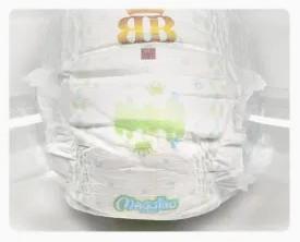 Skin friendly SMS Hydrophilic Non-woven disposable baby diapers/pull up pants