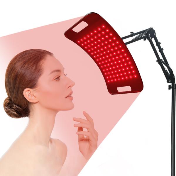 Stand-mounted Red Light Therapy Panel 24w for Pain Relief and Reduced Muscle Tension