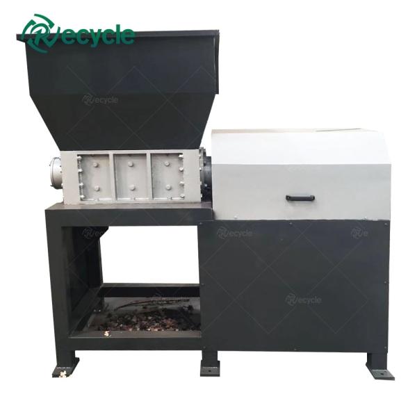 Single Shaft Shredder for Scrap Metal Aluminum Cans Mini Shredding Machine 4kW