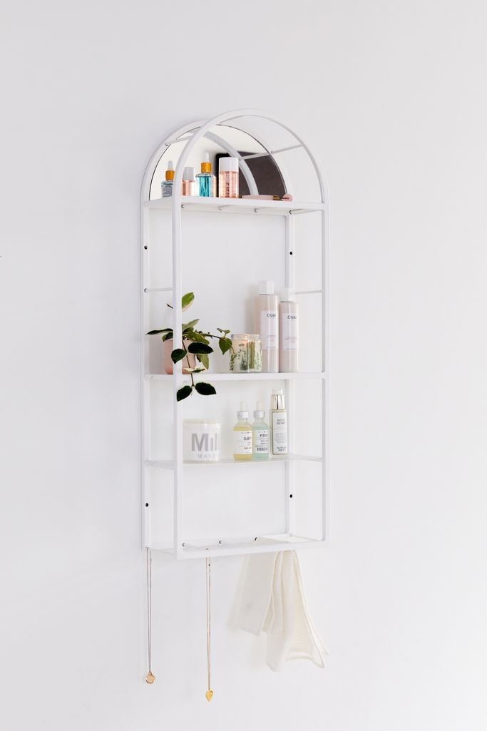 Optional Bathroom Wall Decor Storage Waterproof Panels Display Rack for Modern Design