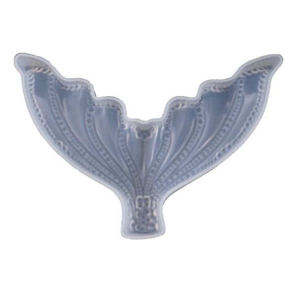 DIY crystal dropper mold, three-dimensional large fish tail mold, mirror display table, mirror silicone mold wholesale