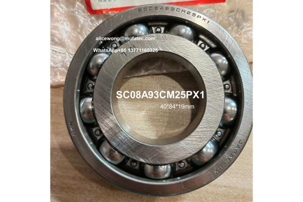 SC08A93CM25PX1 SC08A93 Honda FIT rolamentos da caixa de velocidades rolamentos de esferas especiais 40*84*19mm