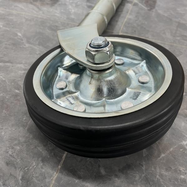 350kg Capacity Trailer Jockey Wheel 6'' Wheel No Clamp 240mm Lift