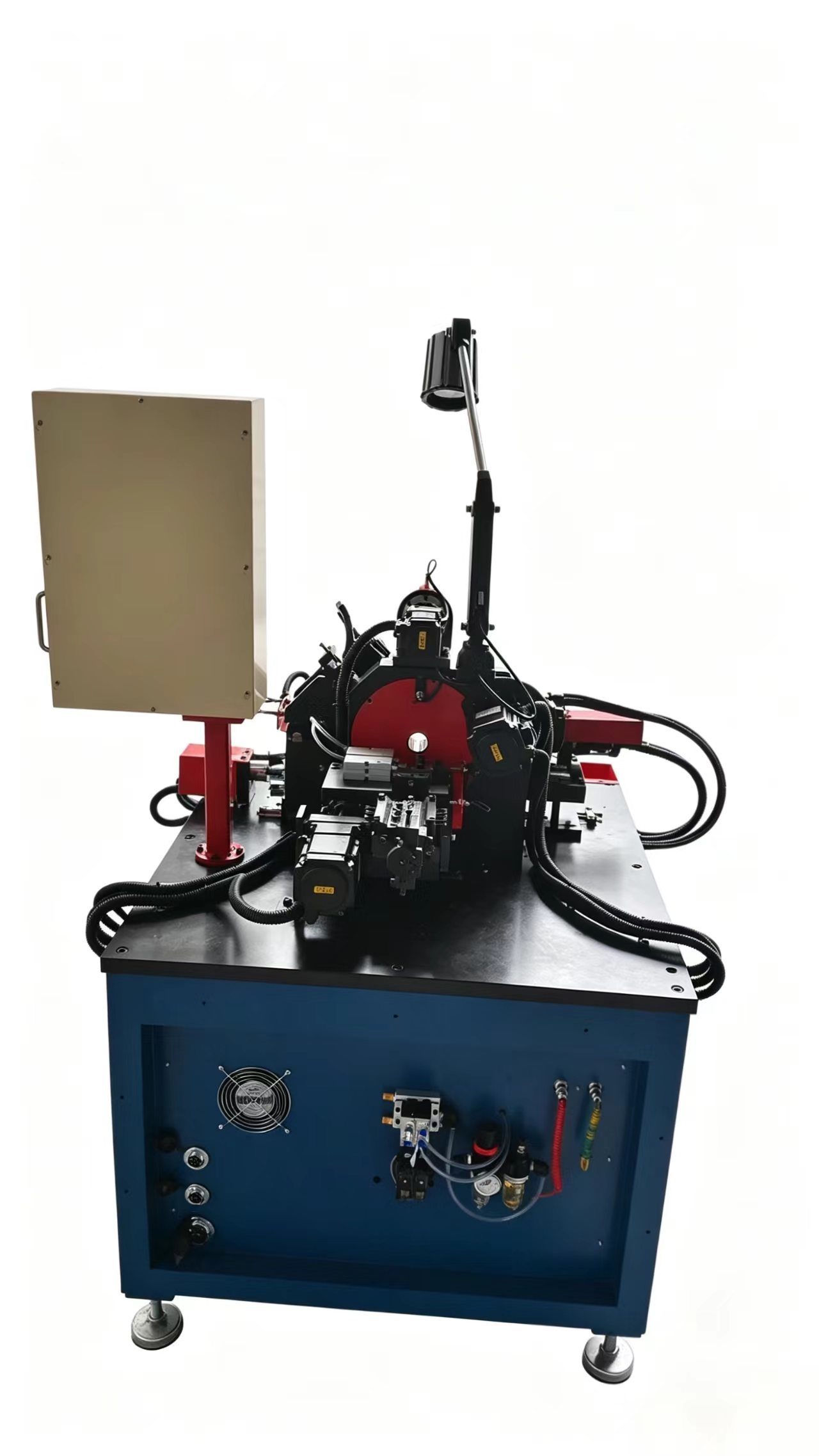 High Speed Wire Thread Insert Machine , M4-M10 Screw Bushing Making Machine