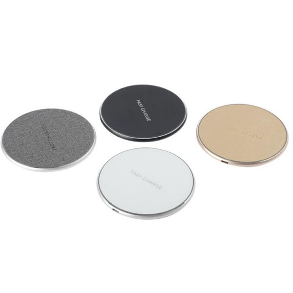 Ultra Slim QI Certified Fast Charging  Wireless Charger 10W/7.5W/5W BSCI Audited Supplier