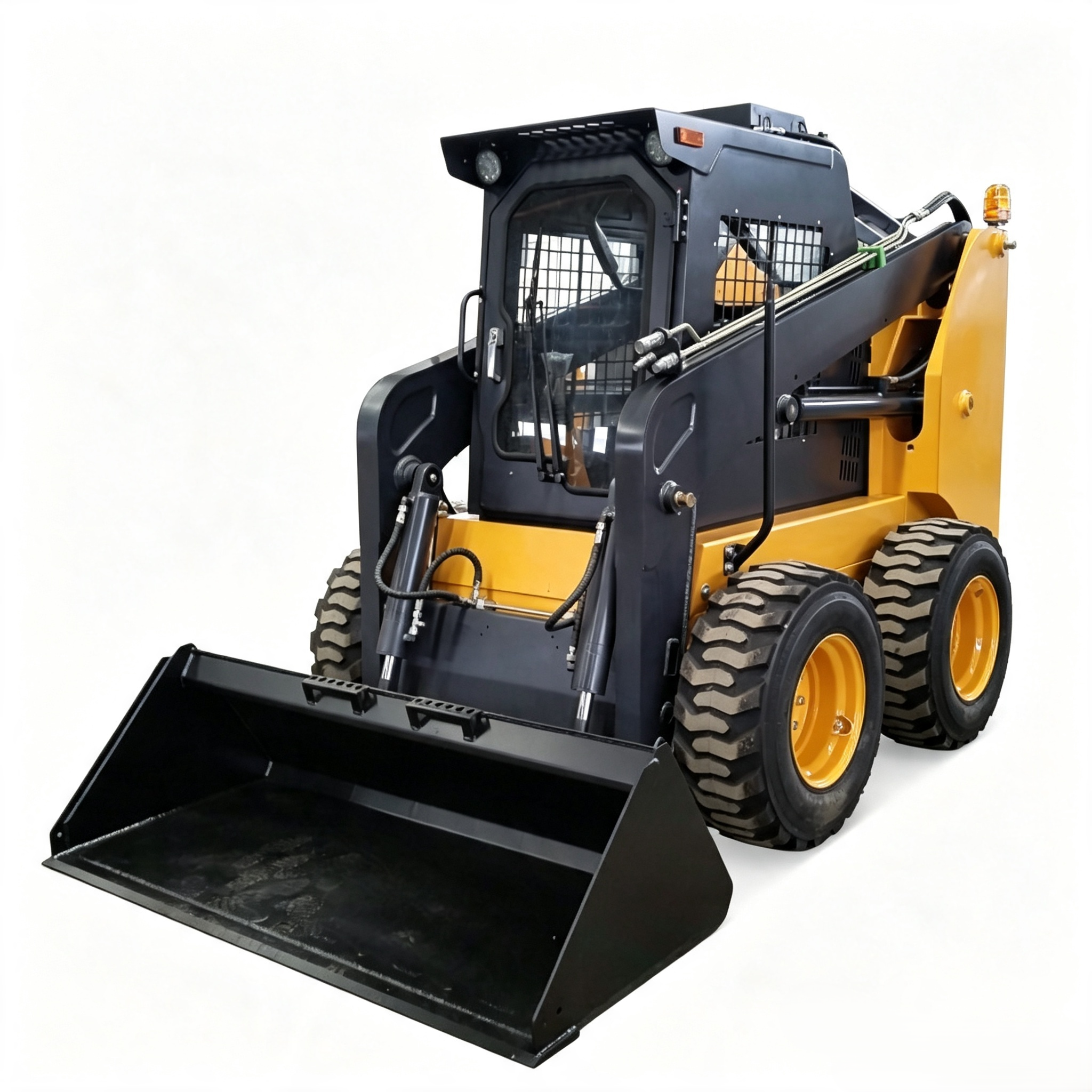 Jc120 1.2 Ton Skid Steer Loader Compact Construction Equipment Multi-Function Loader