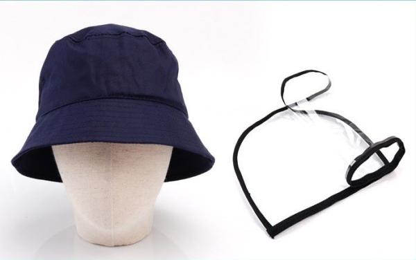 2020 Epidemic Custom Adult Kid Removable Virus Face Mask Sun Bucket Hat Anti Virus Protection Hat