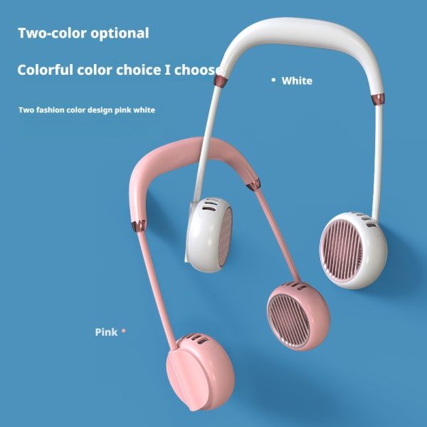 Lightweight Usb Operated Mini Portable Fan Around Neck For Outdoor Use OEM ODM