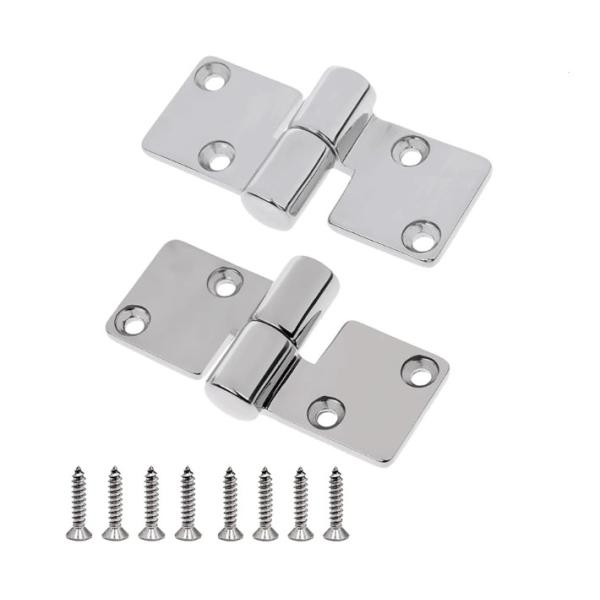 Door Hinges Stainless Steel Precision Casting Corrosion Resistant Gloss Hinge