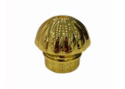 Customized Dome Shaped Metal Perfume Cap Zinc Perfume Glass Bottle Lids