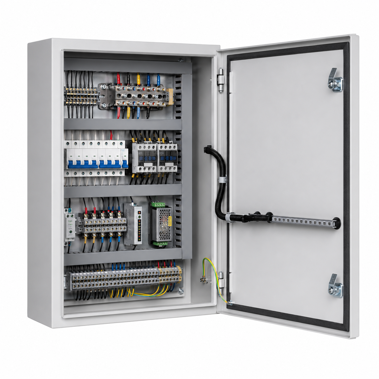 Dustproof Insulated Compact Custom Control Cabinet Assembly For Data Supporting Room