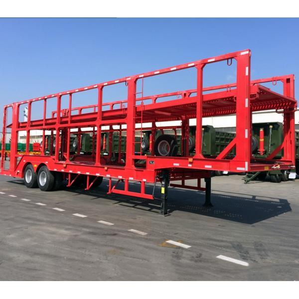 Flatbed Semi Trailer for Cars | Low Profile & Easy Loading