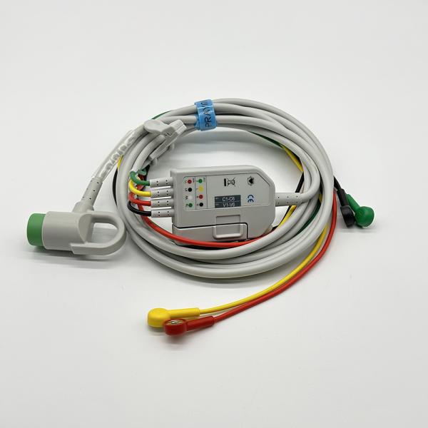 メドトロニック 物理制御 4+6 ケーブル EKG ケーブル LIFEPAK 12 20 15