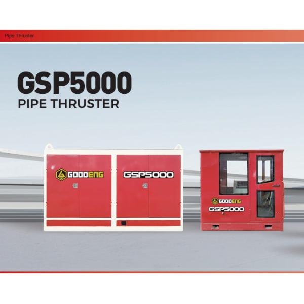 500ton pipe thruster, GSP5000 pipe thruster, goodeng GSP5000 pipe thruster
