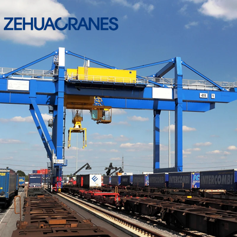 ZEHUA 2026 New RMG Automated Container Yard Crane 30-250T Rail Terminal