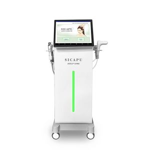 Salon Hair Treatment Machine 15 Inches Screen, Commercial Hair Care Device for