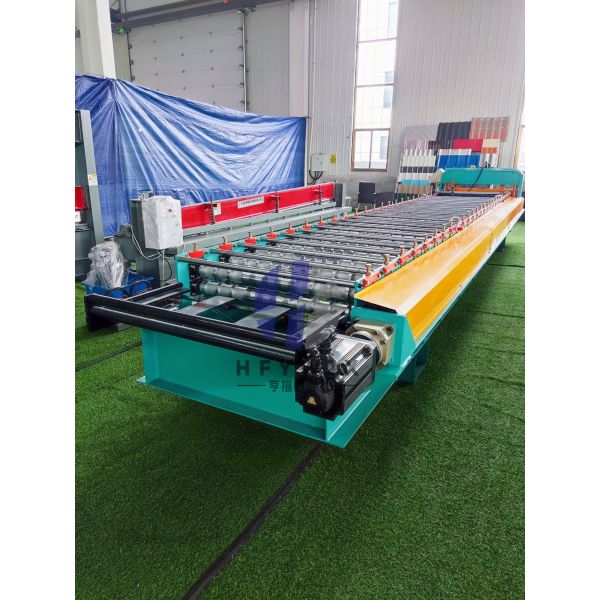 Durable High Precision Corrugated Roof Sheet Forming Machine for Fast Output Metal Plate Cold Roll Former
