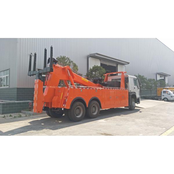 371hp Road Platform Recovery 60 Ton Wrecker Truck LHD RHD Driving type