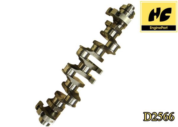 Cast Iron / Forged Steel Man Crankshaft , D2566 Man Spare Parts OE