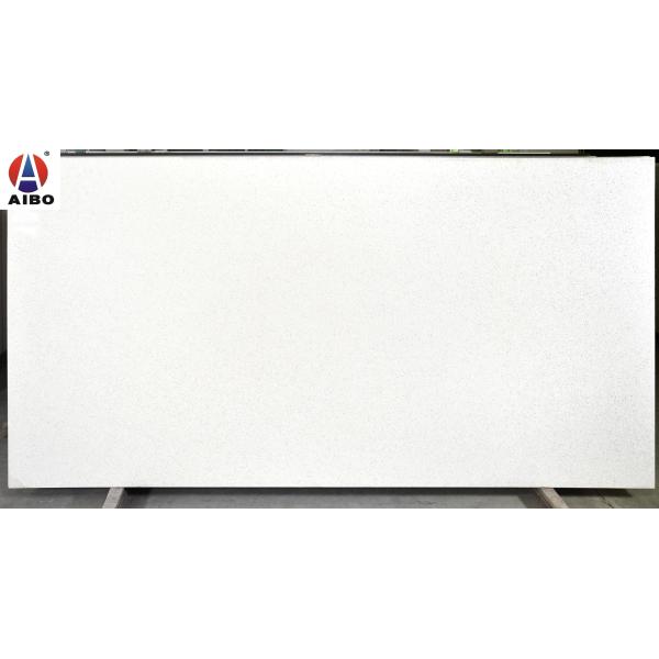 Кварца Кристл сопротивления выскальзывания плита искусственного белого каменная для Bathroomtop