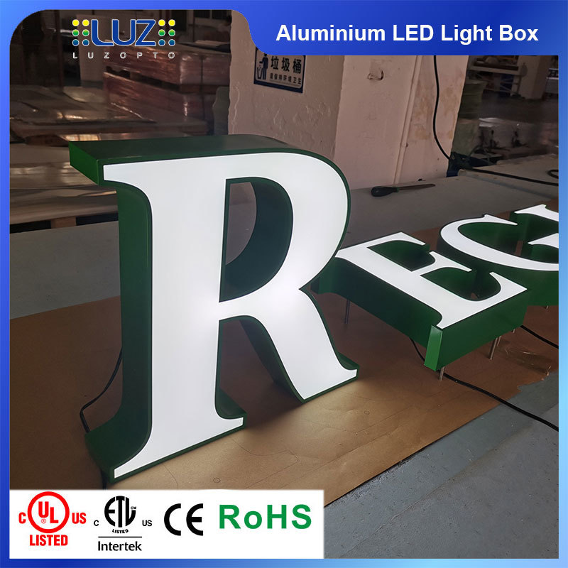 Custom Frontlit 3D LED Channel Letters for Commercial Storefront Signage