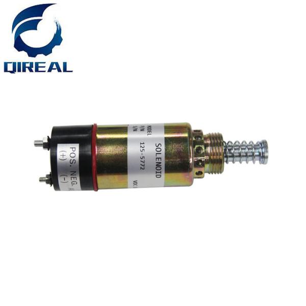 1255772 moteur 3114 3116 de  E332 d'Electrical Parts For d'excavatrice valve 24V 125-5772 d'arrêt de solénoïde d'arrêt de 3126 carburants