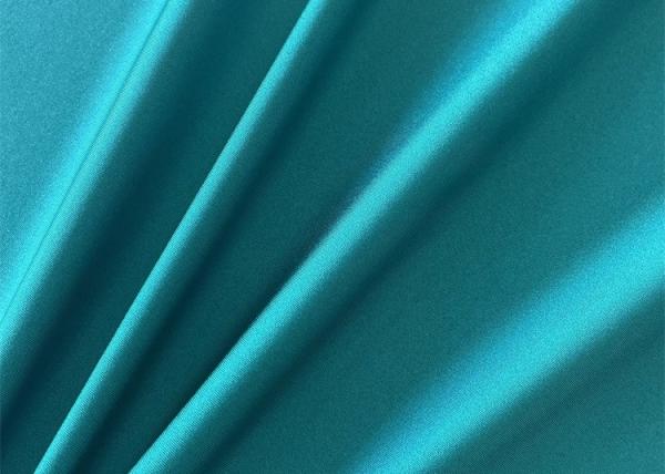Soft Hand Feel Knitted Swimsuit Nylon Spandex Fabric Waterproof Breathable
