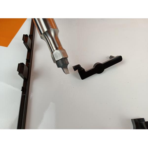 Толщина лезвия 5мм пластикового резинового ультразвукового резца руки стальная режа