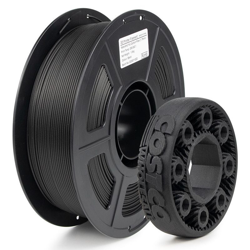 PETG 3D Углеродные волокна 3D принтер PC Филамент 1,75 мм Филамент 1 кг 3D печать Пластик