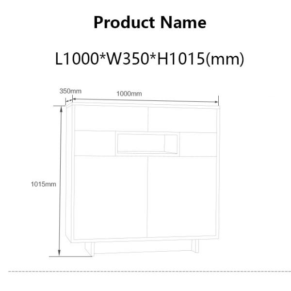 Plywood Slim Wooden Shoe Cabinet Rack Storage Modern Home Furniture 3 Tier