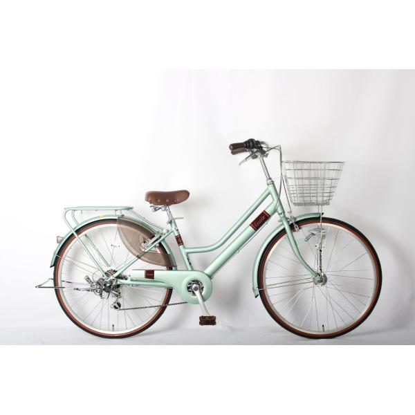 Высокоуглеродистая сталь Шимано городские велосипеды для пассажиров женщины 26 дюймовые женщины велосипед шесть скоростей