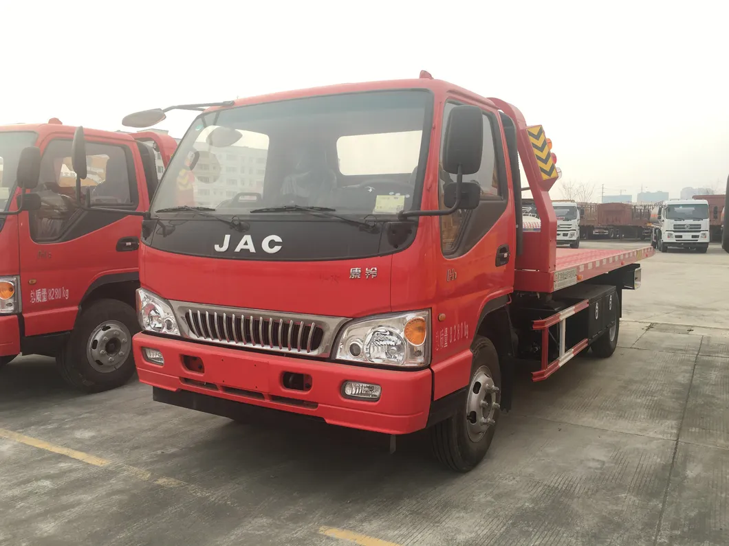 JAC 5ton Breakdown Recovery Flatbed Rescue Tow Truck Wrecker