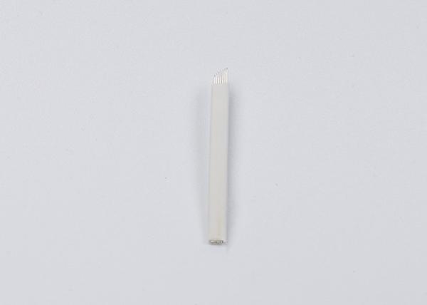 Minimum Trauma 0.25mm 9 Pin White Curve Blade For 3D Eyebrow Microblading Pen