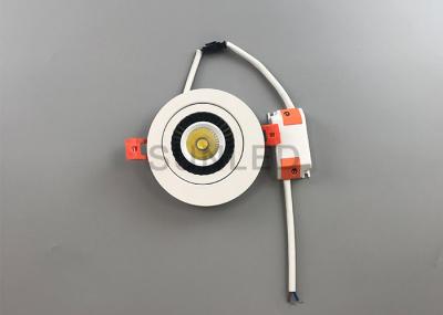 A ESPIGA livre Downlight do diodo emissor de luz da cintilação Recessed Downlight 6W CRI90 5 anos de garantia