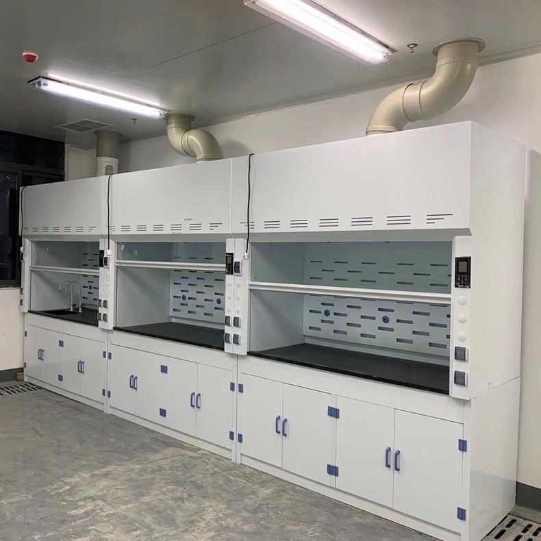 Modern Polypropylene Fume Hood Anti Corrosive Laboratory Fume Cabinet Customized