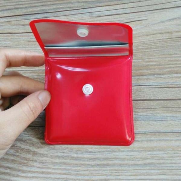 Small Colored PVC Reusable Tobacco Pouch EVA Cigarette Disposal Pouch