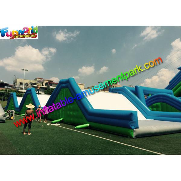 Amazing Insane Inflatables Obstacle Course / Humps Obstacle For Kids Durable